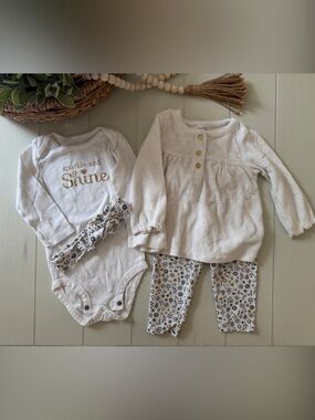Baby Girl Winter Outfit Set